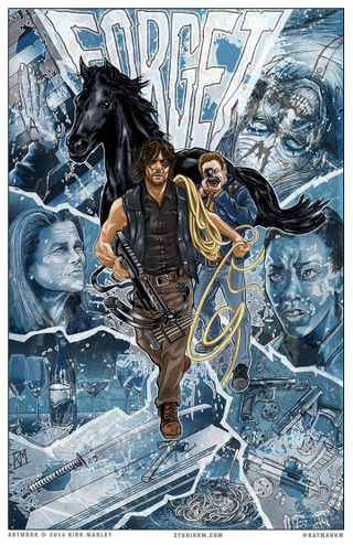 Illustration for article titled See One Artist Convert The Walking Dead TV Show Back Into Comic Form